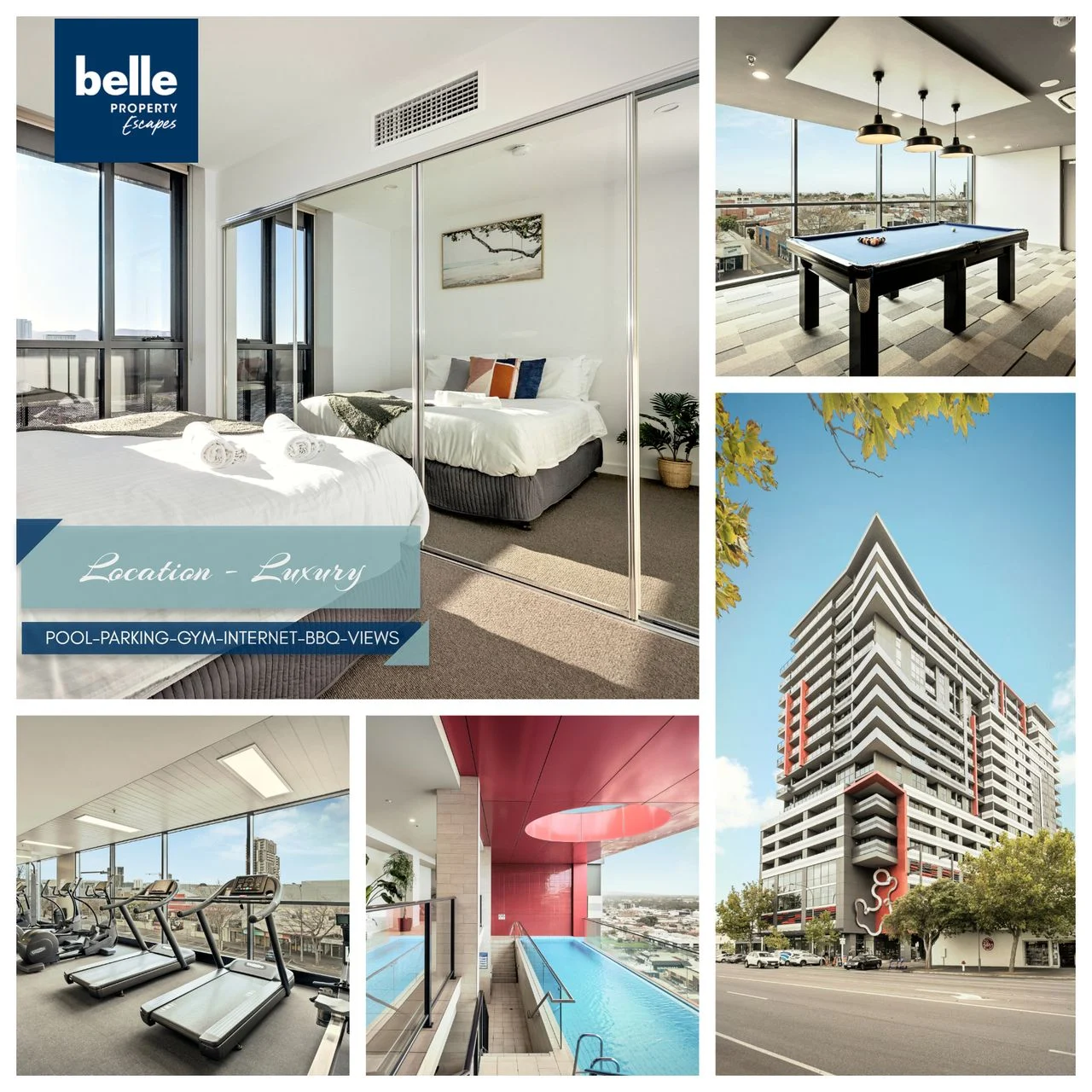 2 BR Apartment with Stunning Views and Car Parking